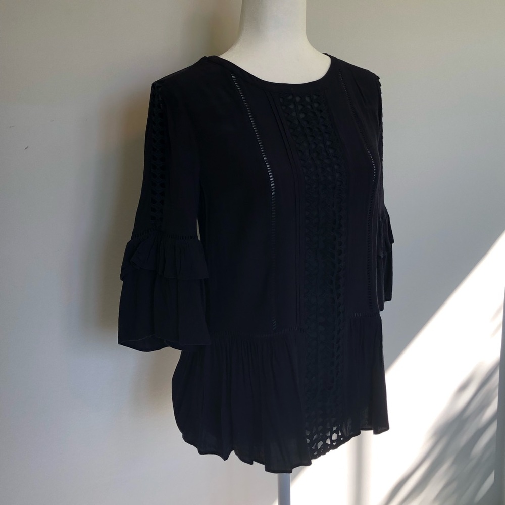 Ann Taylor loose fit blouse Sz S